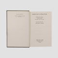 livro American Literature de Geoffrey Herbert Moore edição 1965 Faber and Faber