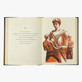 Thomas Paine — Rights of Man (The Easton Press, 1979). Livro físico em edição de luxo, ilustrada. Fita de leitura em cetim. Cortes dourados.