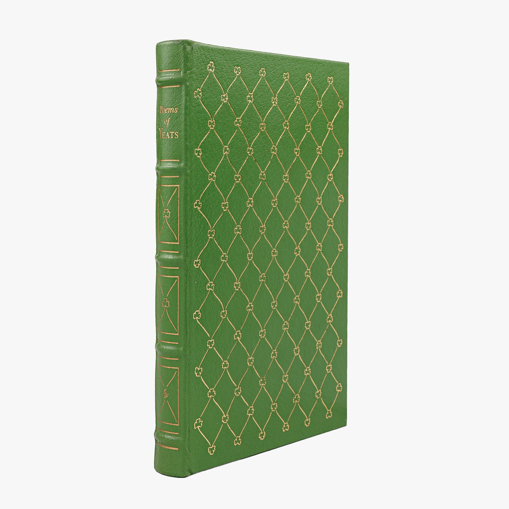 The Poems of W. B. Yeats (The Easton Press, 1976). Livro físico ilustrado. Encadernação de luxo.