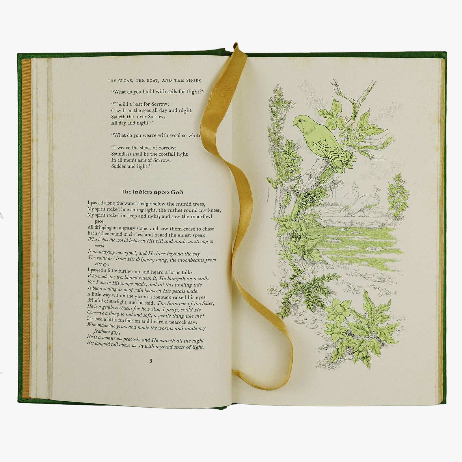 The Poems of W. B. Yeats (The Easton Press, 1976). Livro físico ilustrado. Encadernação de luxo.