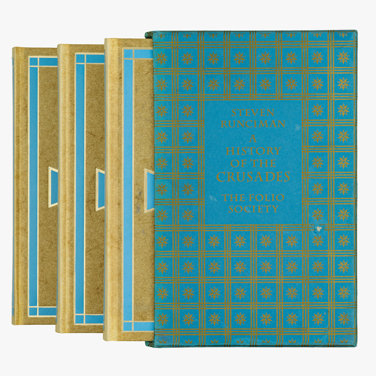 RUNCIMAN, James Cochran Stevenson (1903–2000). A History of the Crusades (The Folio Society, London, 1994), 3 vols.