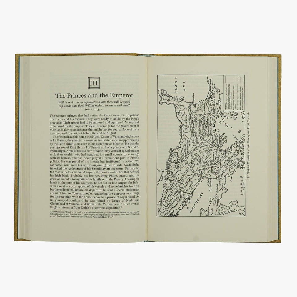 RUNCIMAN, James Cochran Stevenson (1903–2000). A History of the Crusades (The Folio Society, London, 1994), 3 vols.