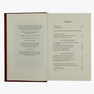 ALEXANDER, John Tighlman (1935–2010). Catherine the Great: Life and Legend (The Folio Society, London, 1999).