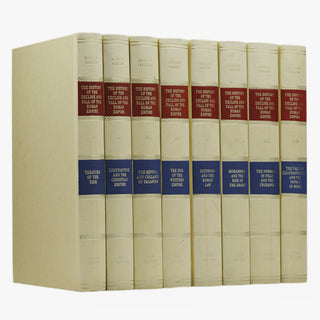 GIBBON, Edward (1737–1794). The History of the Decline and Fall of the Roman Empire (The Folio Society, London, 1983–1990), 8 vols.