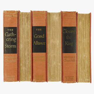 CHURCHILL, Winston Leonard Spencer (1874–1965). The Second World War (Houghton Mifflin Company, Boston, 1948–1953), 6 vols.