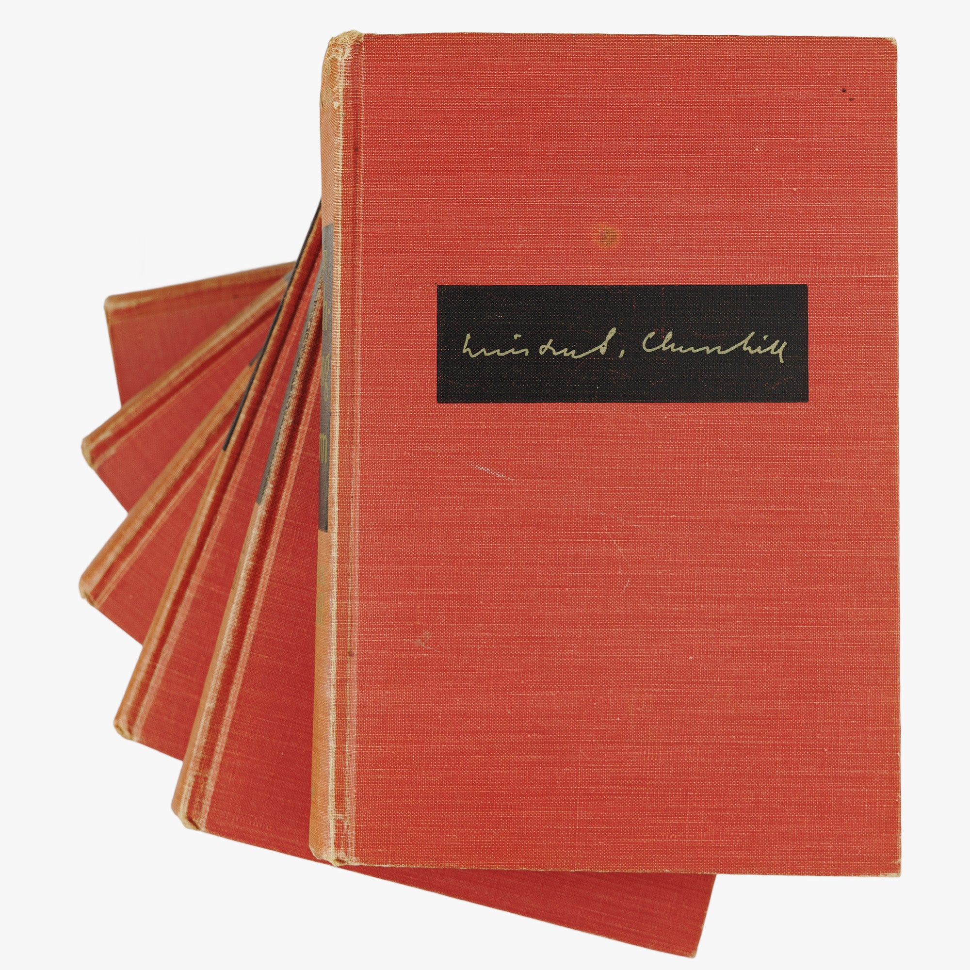 CHURCHILL, Winston Leonard Spencer (1874–1965). The Second World War (Houghton Mifflin Company, Boston, 1948–1953), 6 vols.