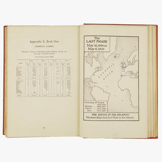 CHURCHILL, Winston Leonard Spencer (1874–1965). The Second World War (Houghton Mifflin Company, Boston, 1948–1953), 6 vols.