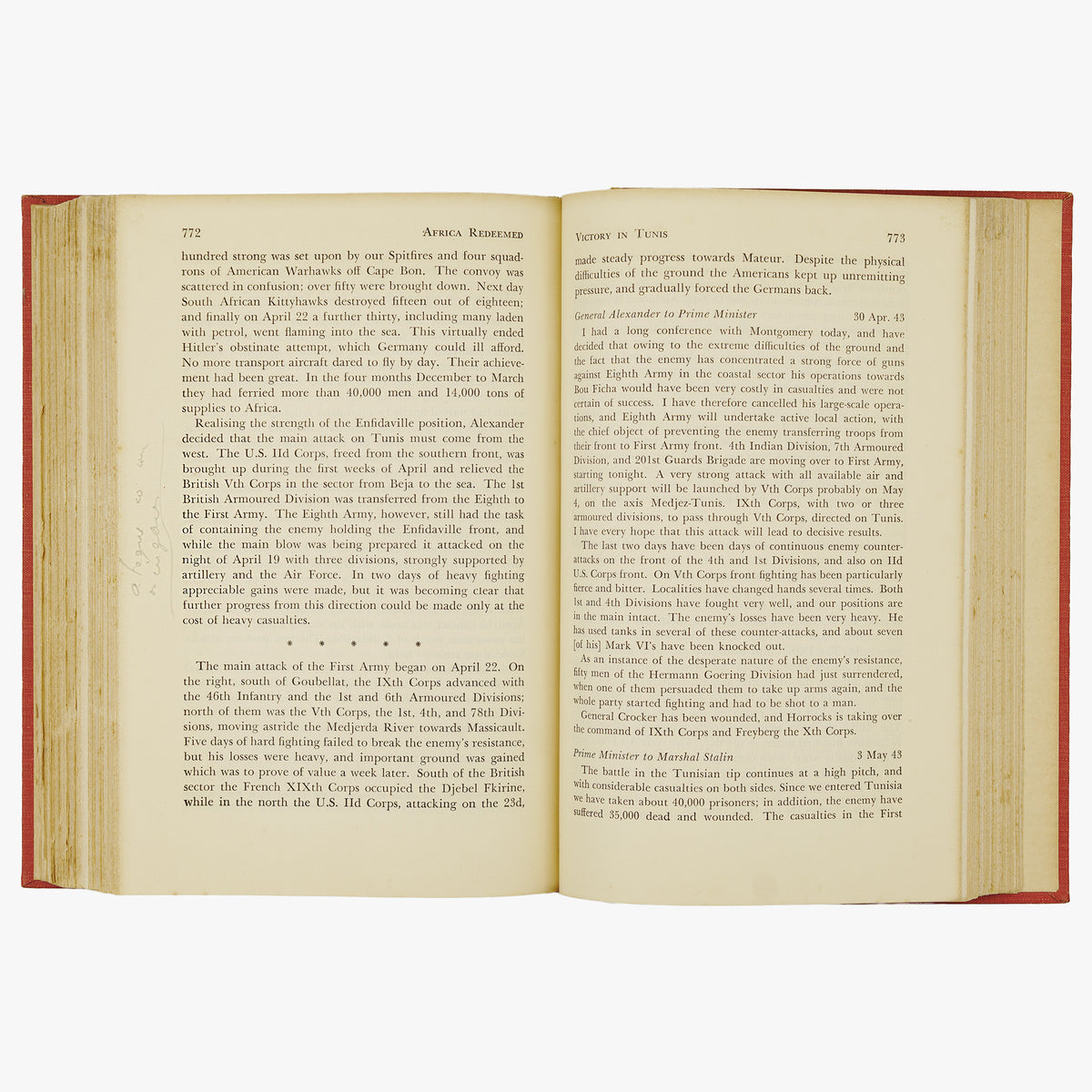 CHURCHILL, Winston Leonard Spencer (1874–1965). The Second World War (Houghton Mifflin Company, Boston, 1948–1953), 6 vols.
