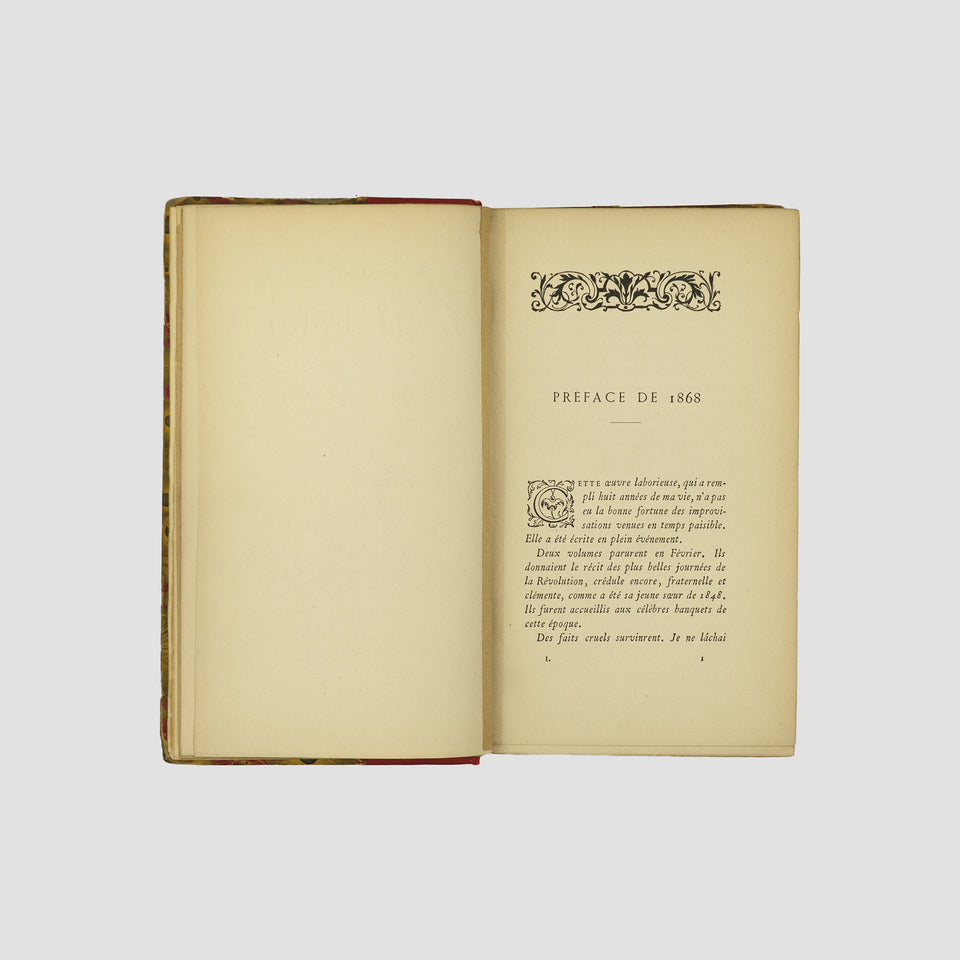 MICHELET, Jules (1798–1874). Histoire de la Révolution (Alphonse Lemerre, Paris, 1888), 9 vols..