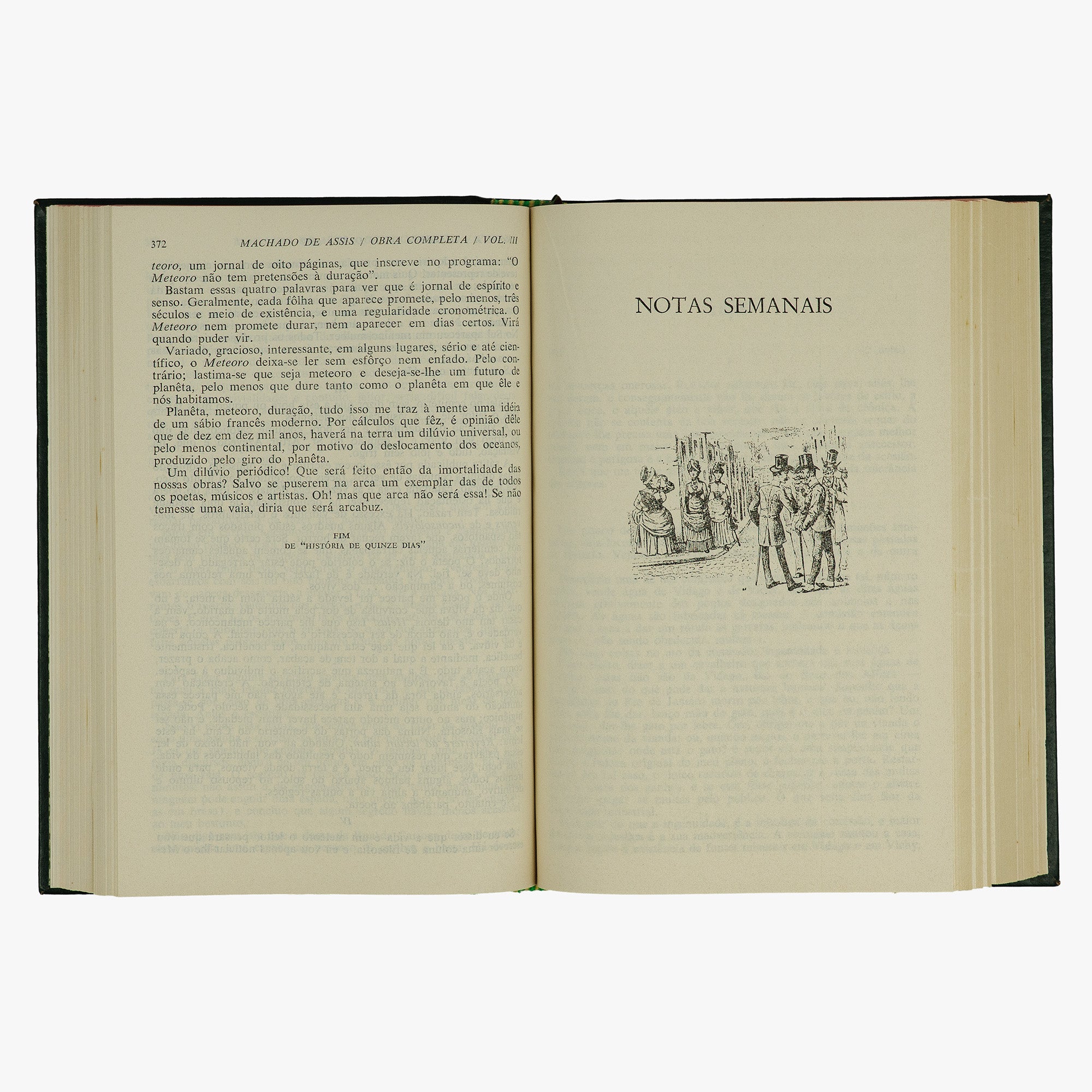 MACHADO DE ASSIS (Joaquim Maria) [1839–1908]. Obra completa (Companhia José Aguilar Editora, Rio de Janeiro, 1971–1979), 3 vols. Edição de colecionador.