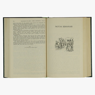MACHADO DE ASSIS (Joaquim Maria) [1839–1908]. Obra completa (Companhia José Aguilar Editora, Rio de Janeiro, 1971–1979), 3 vols. Edição de colecionador.