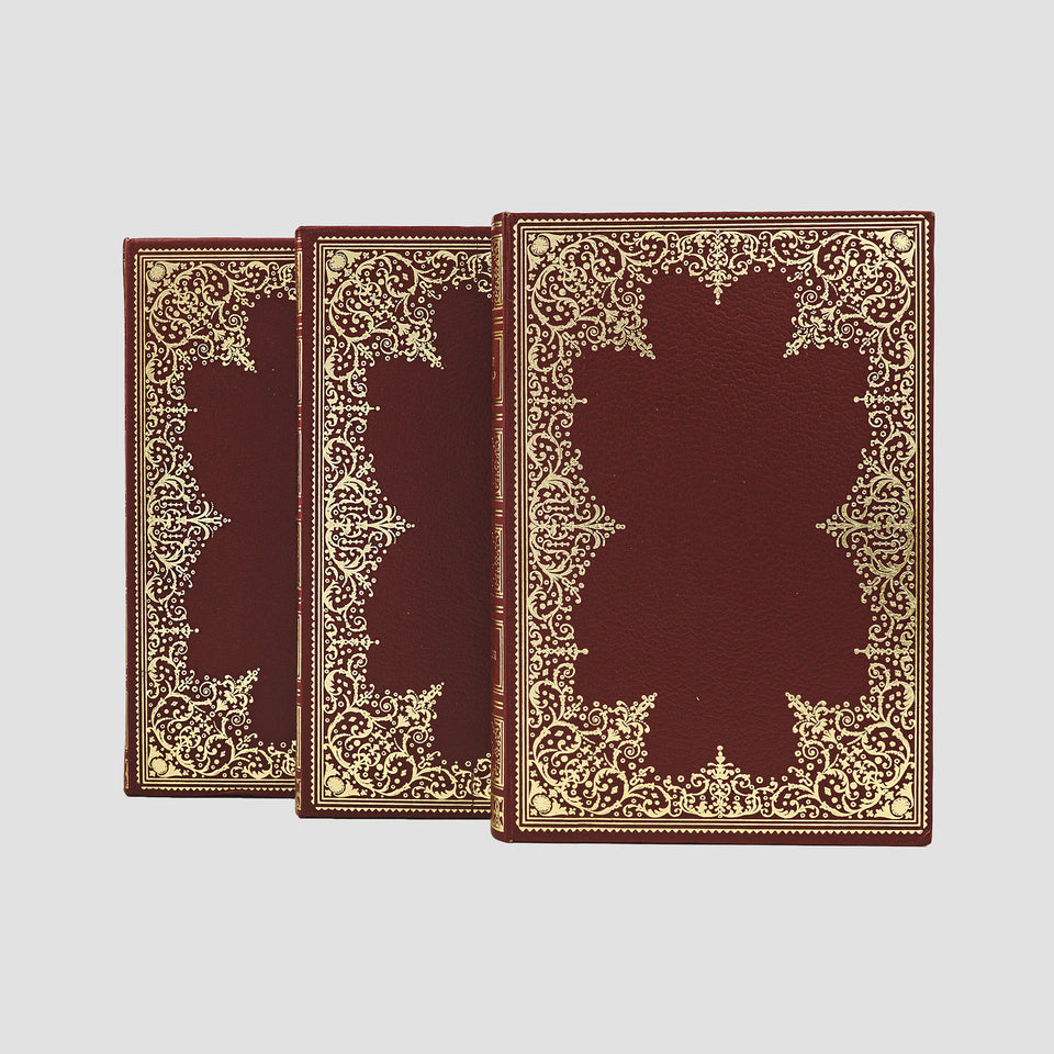 BOCCACCIO, Giovanni (1313–1375). El Decameron (Círculo de Amigos de la Historia, Madrid, 1973), 3 vols.