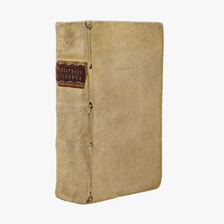 Nicolai Machiavelli — Historiae Florentinae (De Vogel, Leiden, 1645). Século XVII. Livro físico raro.