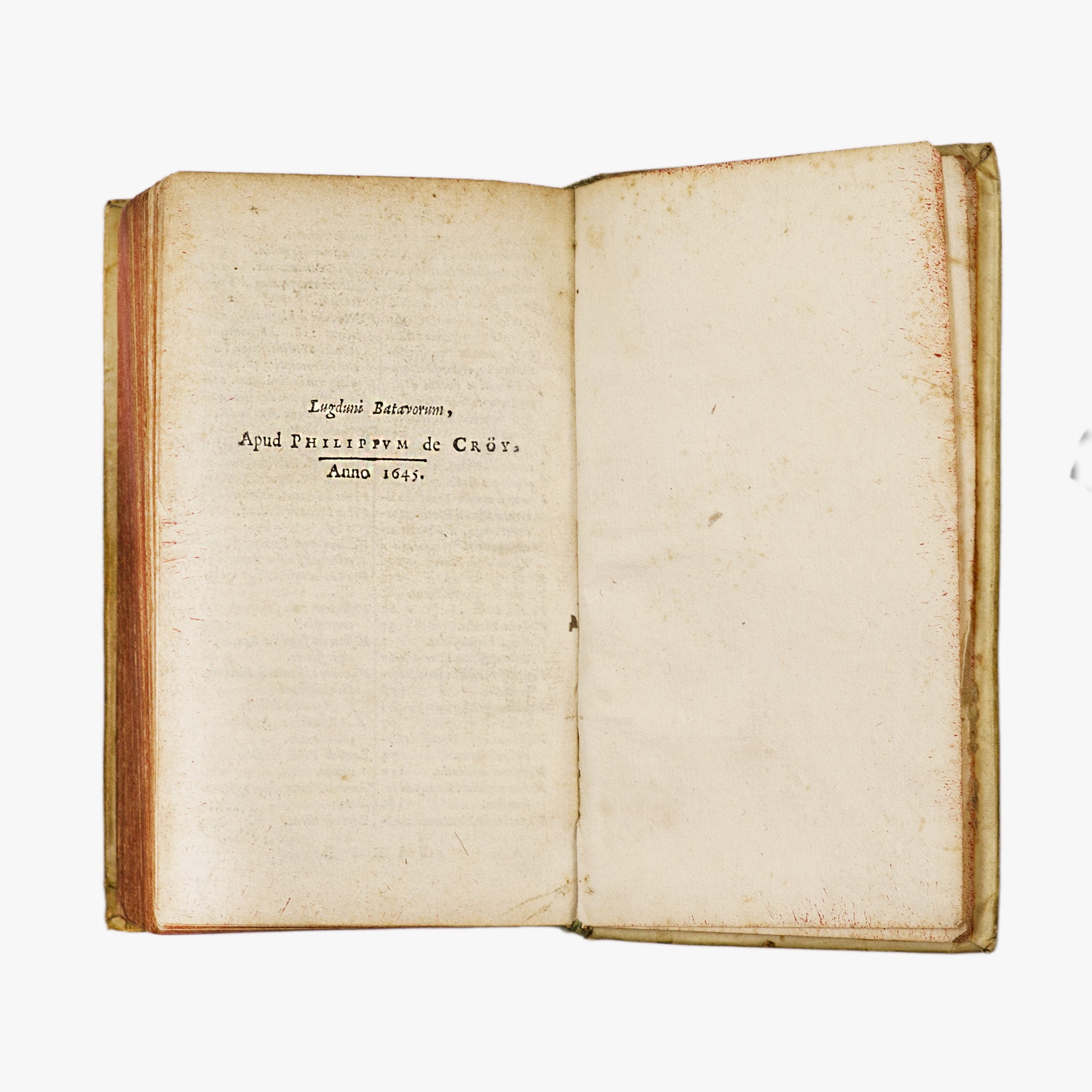Nicolai Machiavelli — Historiae Florentinae (De Vogel, Leiden, 1645). Século XVII. Livro físico raro.