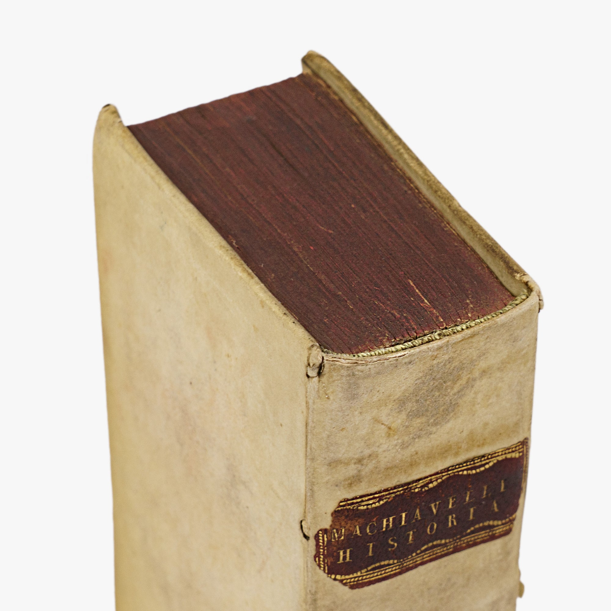 Nicolai Machiavelli — Historiae Florentinae (De Vogel, Leiden, 1645). Século XVII. Livro físico raro.