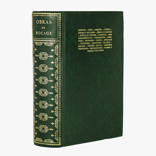 Manuel Maria Barbosa du Bocage — Obras de Bocage (Lello & Irmão, 1968). Livro físico.