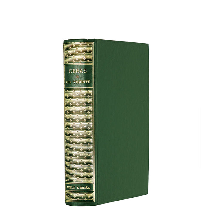 Obras de Gil Vicente (Lello & Irmão Editores, 1965). Livro físico em edição comemorativa.