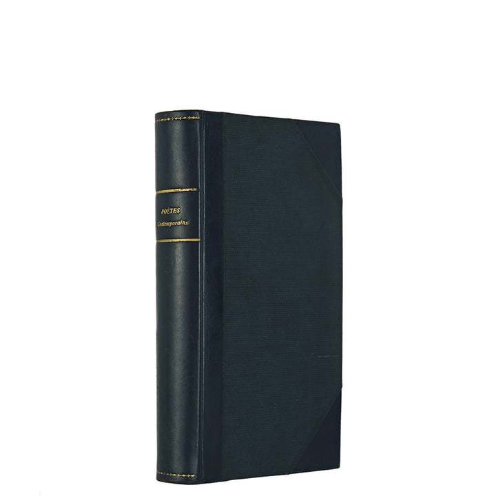 Poètes contemporains — Anthologie (Firmin-Didot et Cie, 1938). Livro físico. Encadernação de época.
