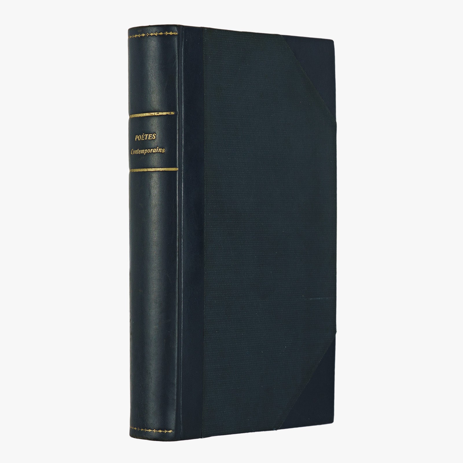 Poètes contemporains — Anthologie (Firmin-Didot et Cie, 1938). Livro físico. Encadernação de época.