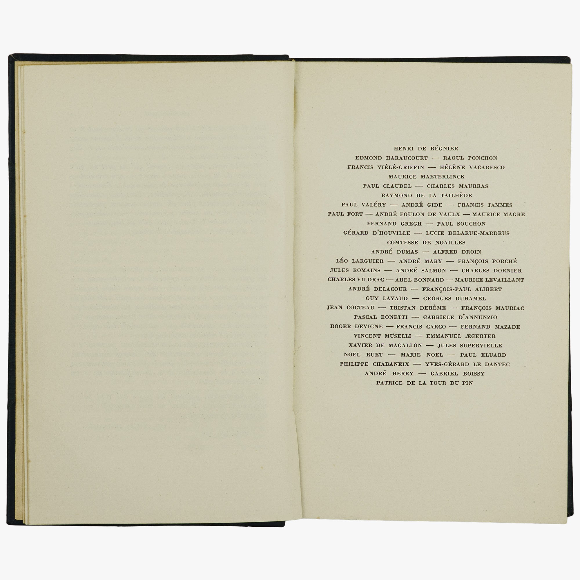 FIRMIN-DIDOT ET CIE. Poètes contemporains: anthologie (Firmin-Didot, Paris, 1938).