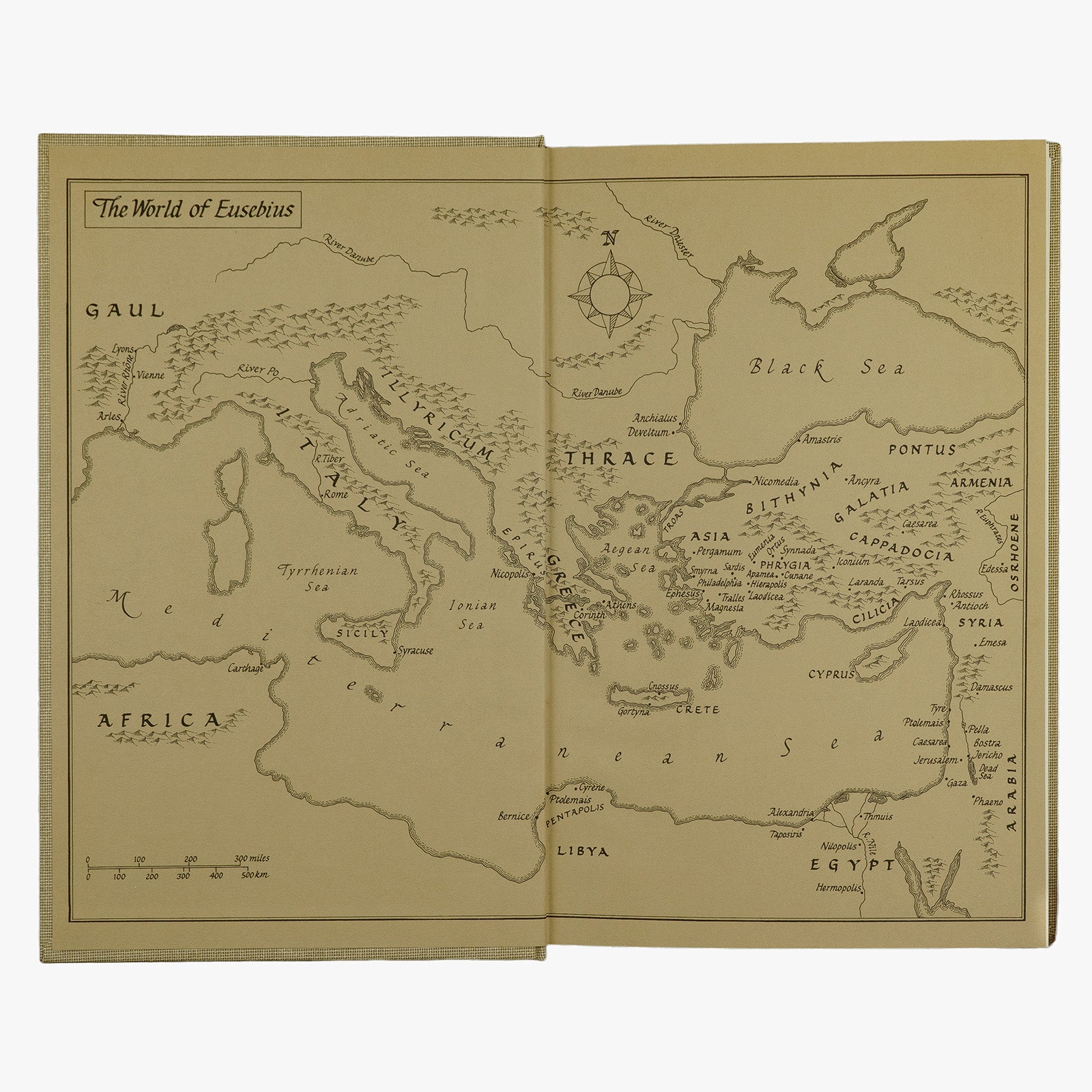 Eusébio de Cesareia — The History of the Church (The Folio Society, 2011). Livro físico com slipcase. 