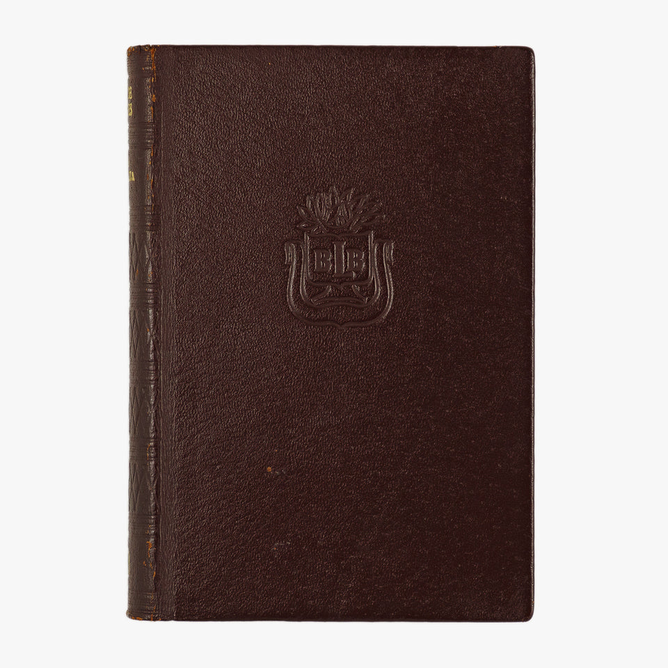 Luís de Camões — Obra Completa (Companhia Aguilar Editora, 1963). 1ª (primeira) edição. Livro físico. Encadernação editorial em couro. 