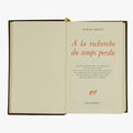 PROUST, Marcel (1871–1922). À la recherche du temps perdu (Gallimard, Paris, 1987–1989), 4 vols.