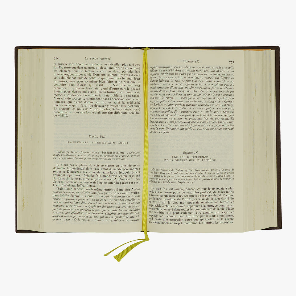 PROUST, Marcel (1871–1922). À la recherche du temps perdu (Gallimard, Paris, 1987–1989), 4 vols.