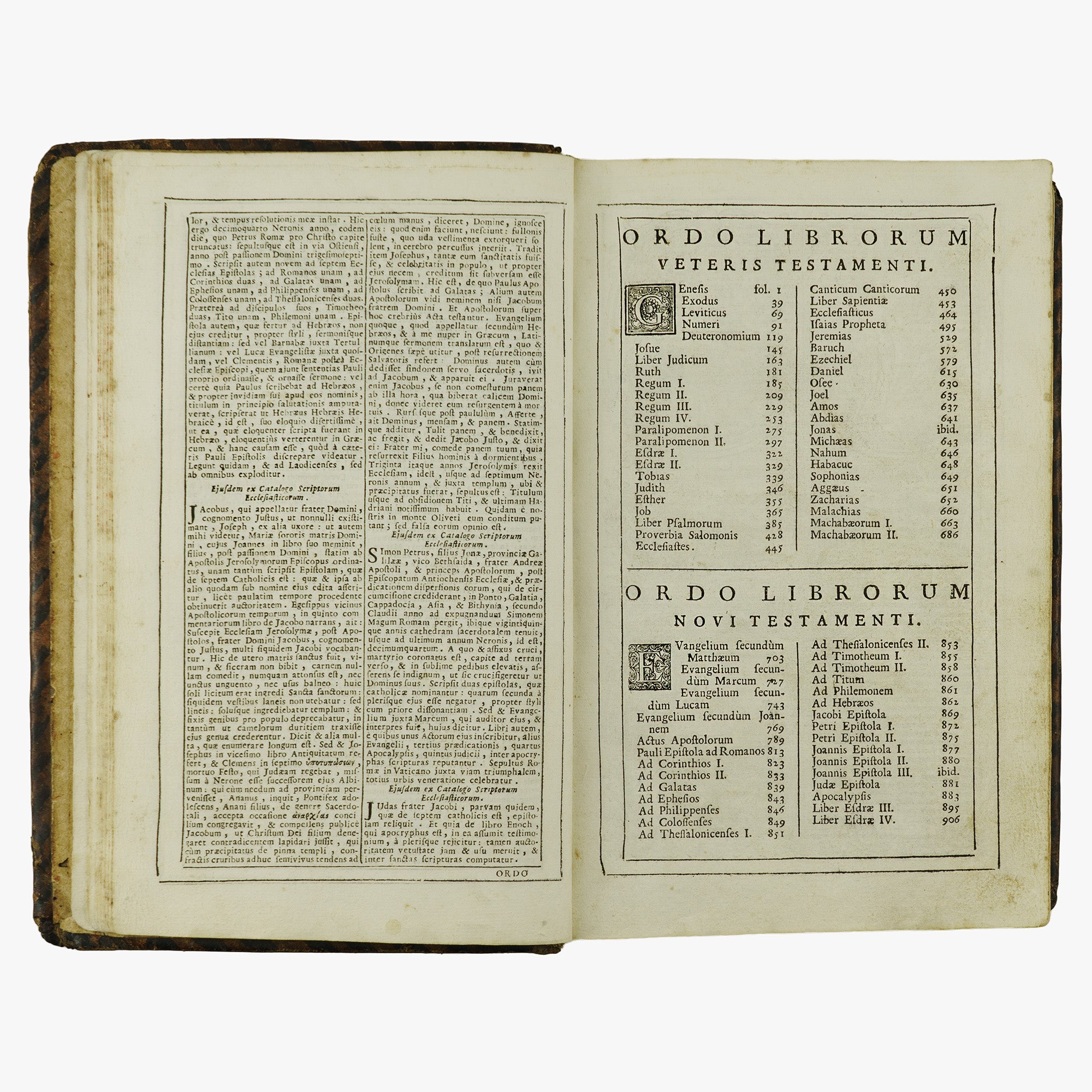 BIBLIA SACRA. Vulgatae Editionis Sixto-Clementina (Nicolaus Pezzana, Veneza, 1748).