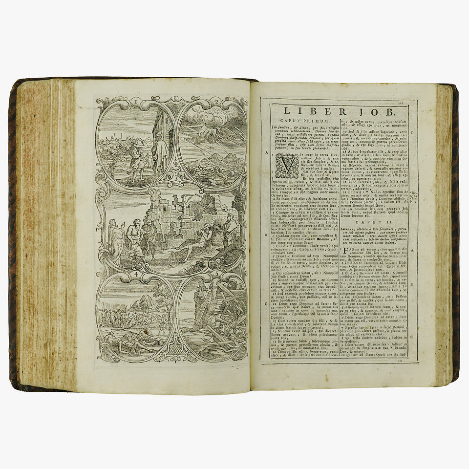 BIBLIA SACRA. Vulgatae Editionis Sixto-Clementina (Nicolaus Pezzana, Veneza, 1748).
