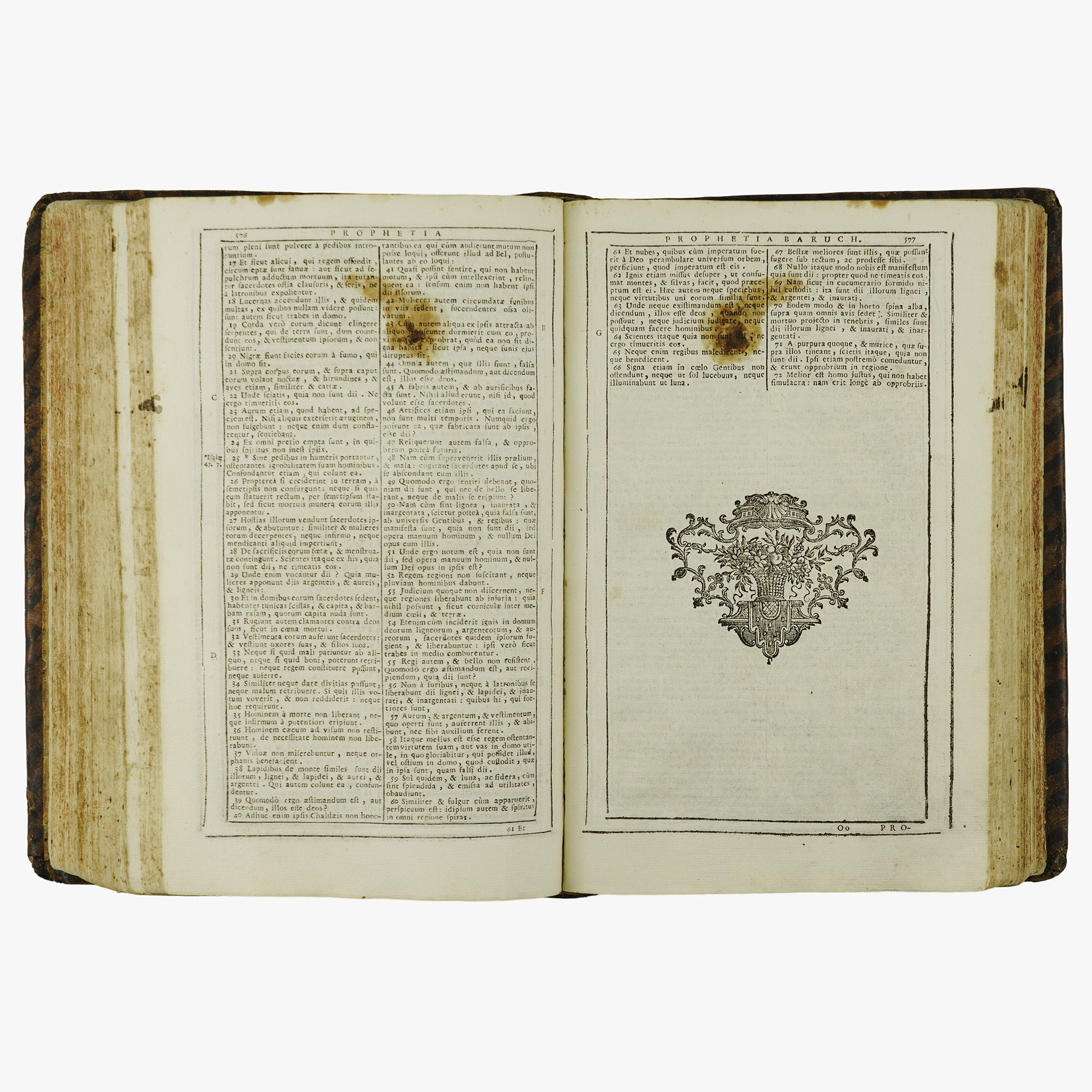 BIBLIA SACRA. Vulgatae Editionis Sixto-Clementina (Nicolaus Pezzana, Veneza, 1748).