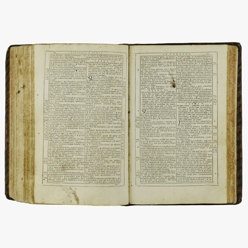 BIBLIA SACRA. Vulgatae Editionis Sixto-Clementina (Nicolaus Pezzana, Veneza, 1748).