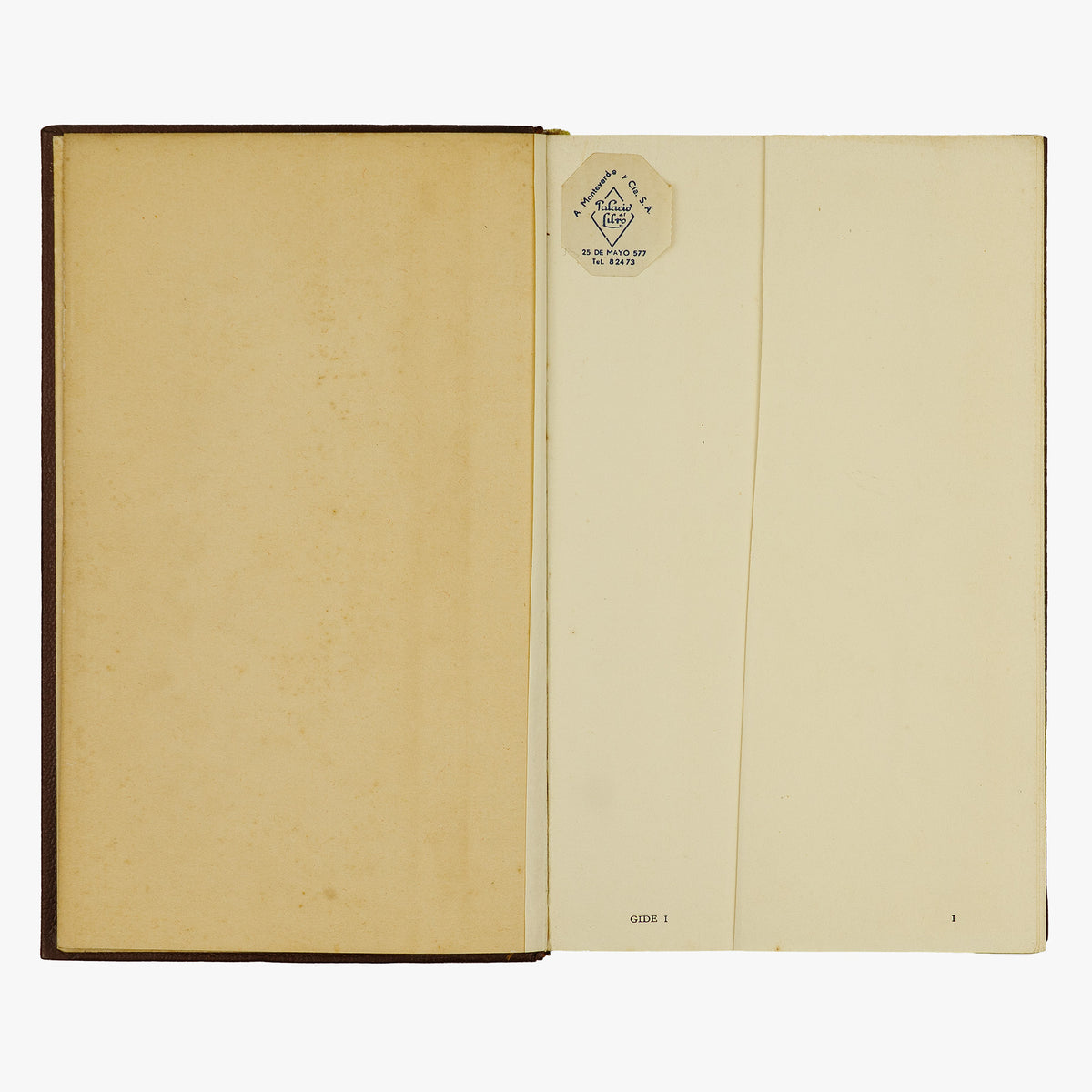 GIDE, André (1869–1951). Journal 1889–1939 (Gallimard, Paris, 1951).