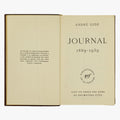 GIDE, André (1869–1951). Journal 1889–1939 (Gallimard, Paris, 1951).