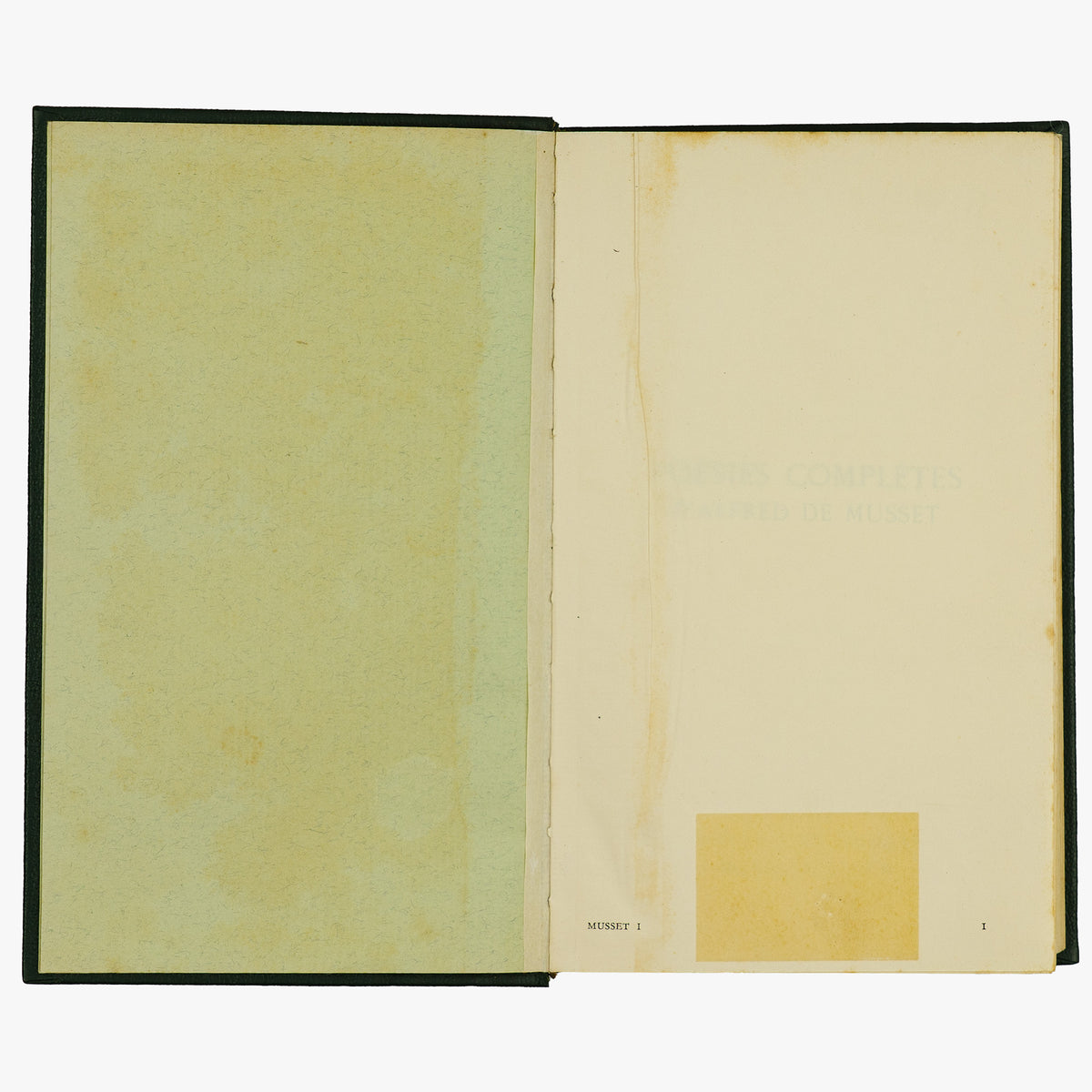 MUSSET, Alfred de (1810–1857). Poésies complètes (Gallimard, Paris, 1957).