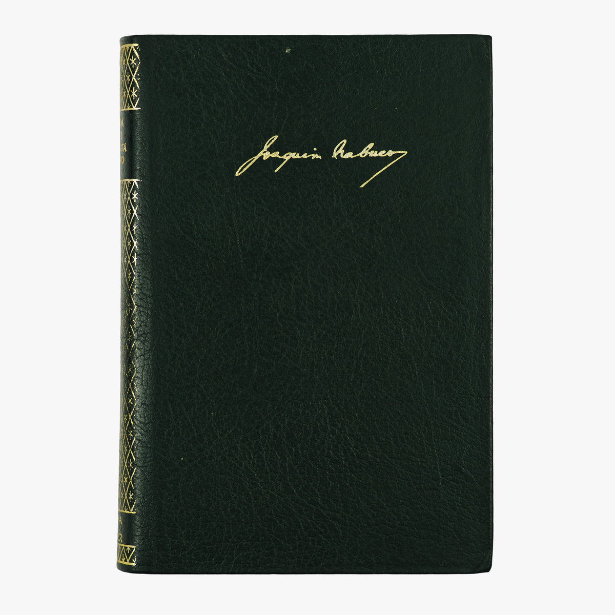 Joaquim Nabuco — Um Estadista do Império (Editora Nova Aguilar, 1975). Livro físico. Capa editorial em couro com douração.