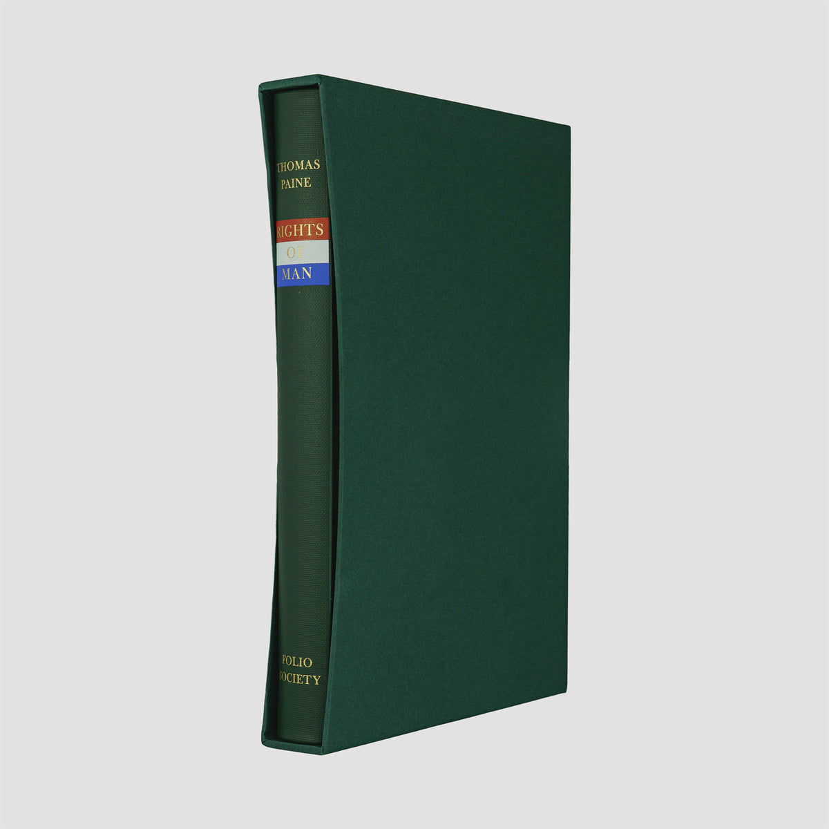 livro Rights of Man de Thomas Paine edição Folio Society 2007. Hero com estojo orifinal e lombada. 