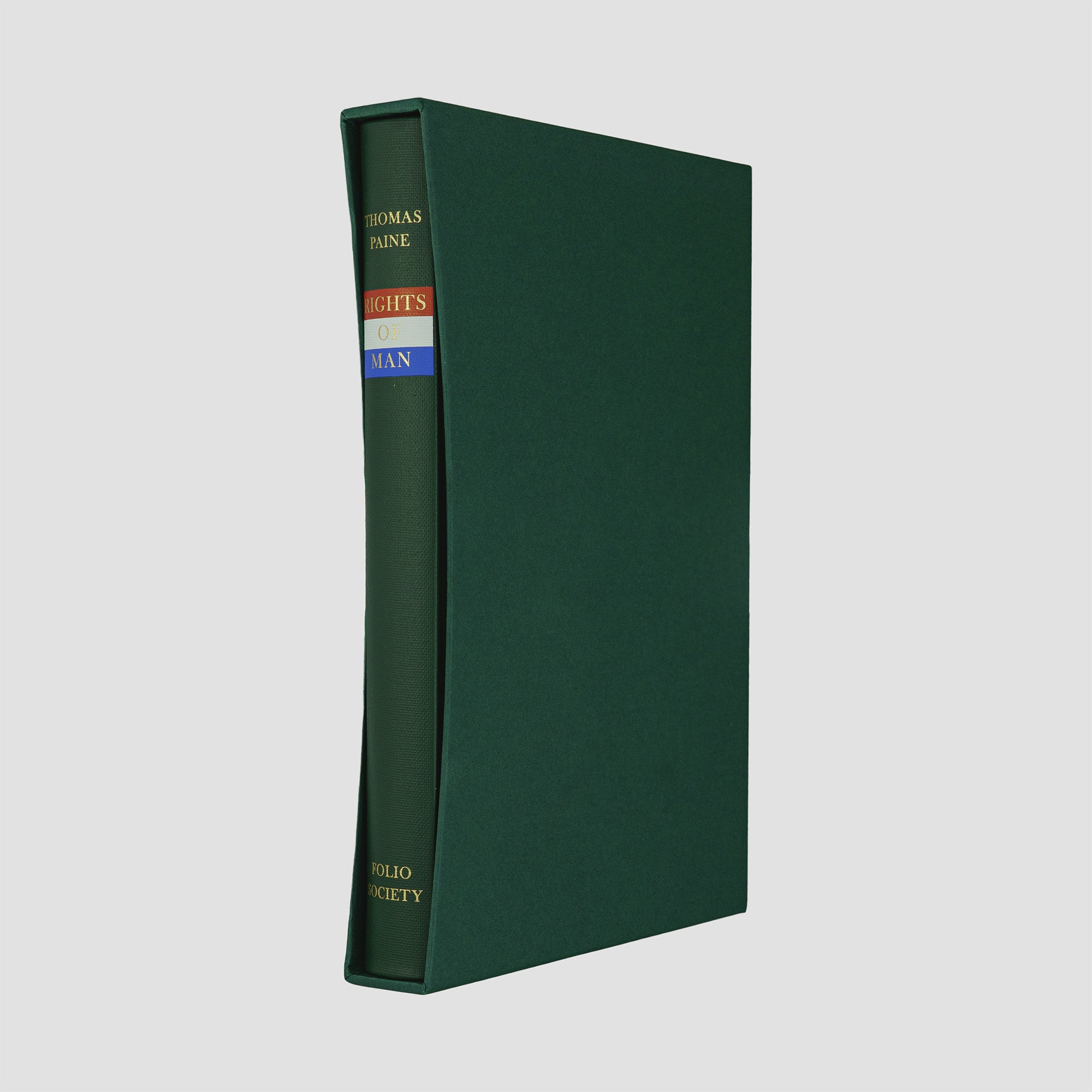 livro Rights of Man de Thomas Paine edição Folio Society 2007. Hero com estojo orifinal e lombada. 