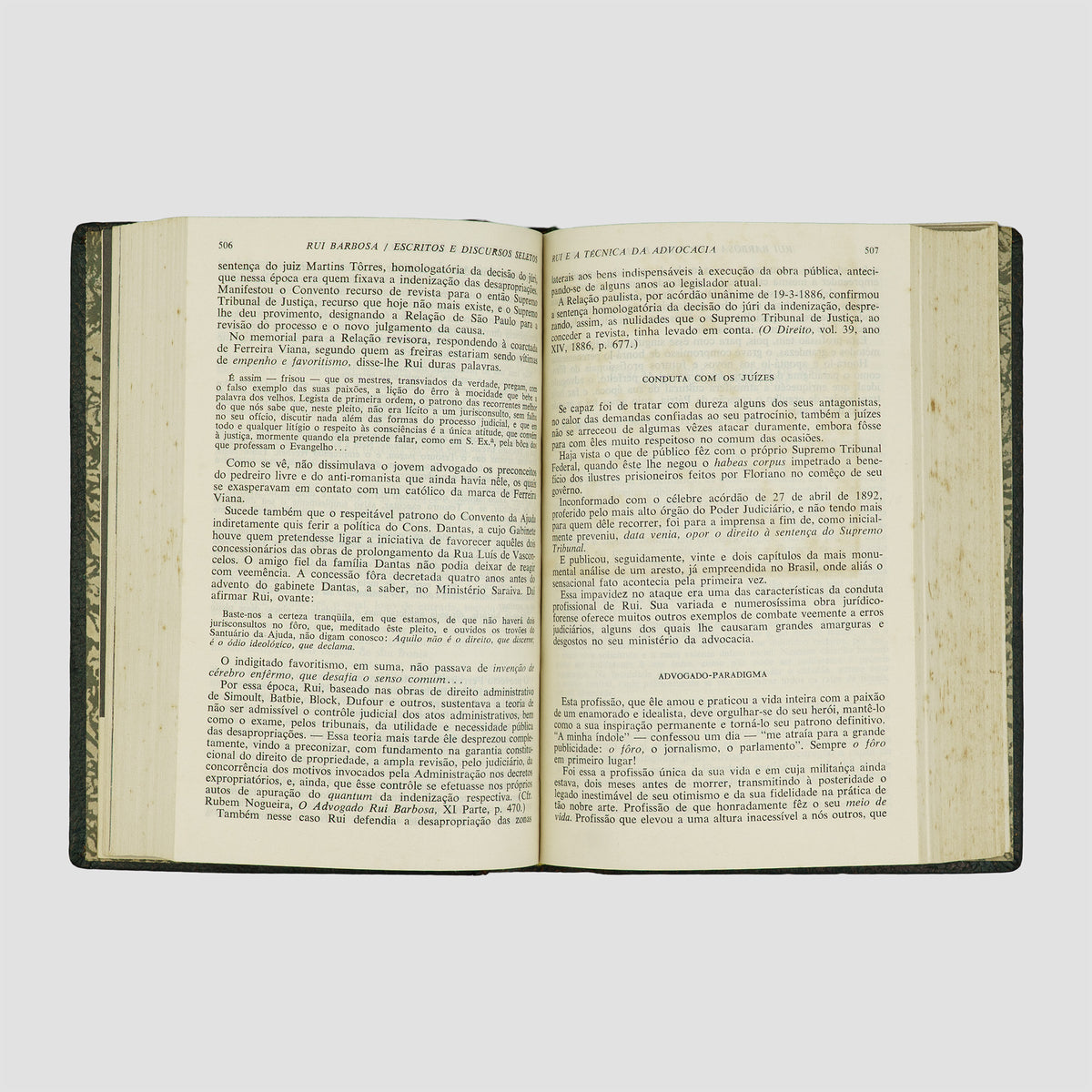 BARBOSA, Rui (1849–1923). Escritos e discursos seletos (Editôra José Aguilar, Rio de Janeiro, 1960).