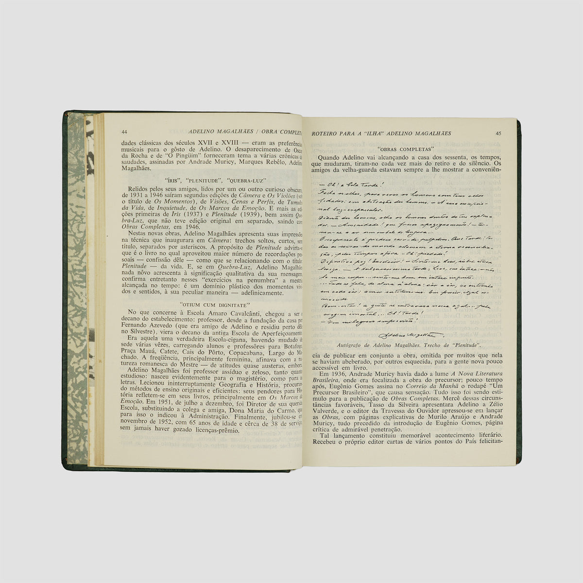 livro Obra completa Adelino Magalhães primeira edição 1963
