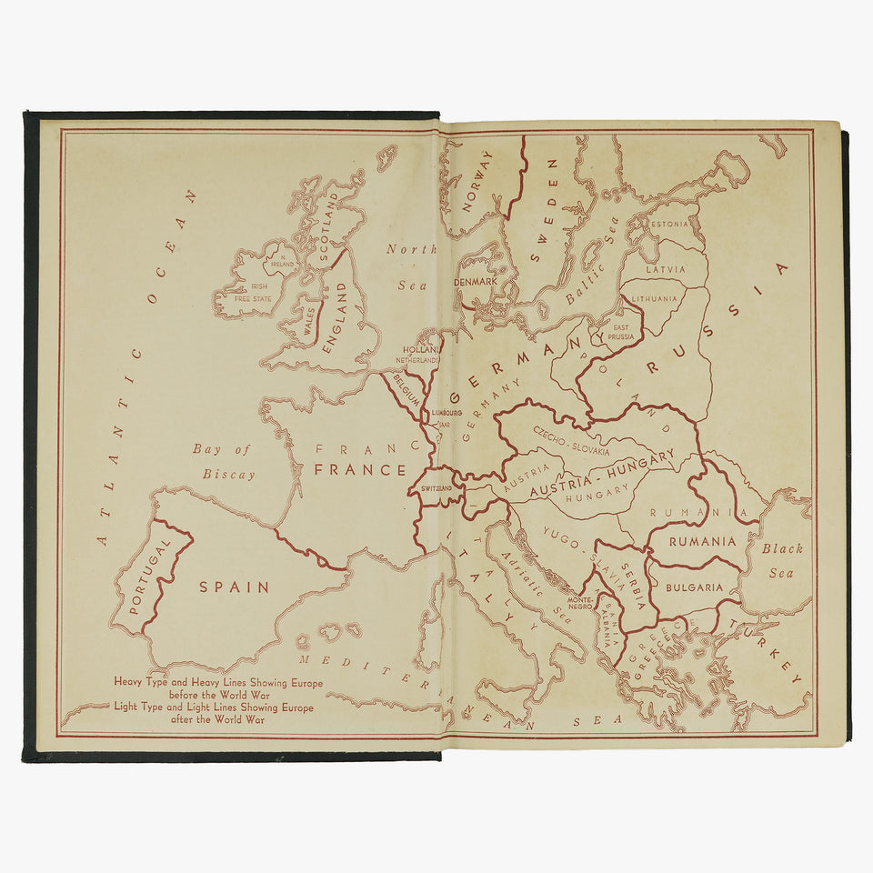 SIMONDS, Frank H. (1878-1936). Can Europe Keep the Peace? (Hamish Hamilton, Ltd., London, circa 1930).