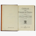 CASTRO, Ferreira de (1898–1974). Obras (Lello & Irmão, Porto, 1979), 4 vols.