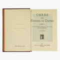 CASTRO, Ferreira de (1898–1974). Obras (Lello & Irmão, Porto, 1979), 4 vols.
