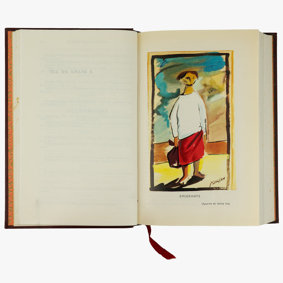 CASTRO, Ferreira de (1898–1974). Obras (Lello & Irmão, Porto, 1979), 4 vols.