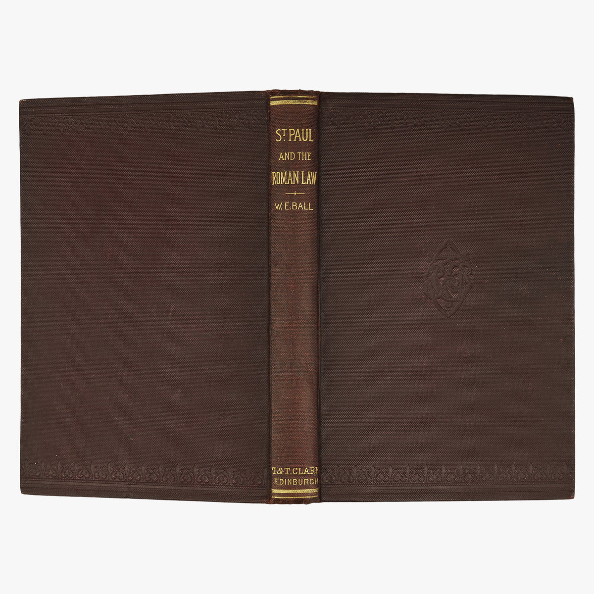 W. E. Ball. St. Paul and the Roman Law, and Other Studies on the Origin of the Form of Doctrine (T. & T. Clark, Edinburgh, 1901).