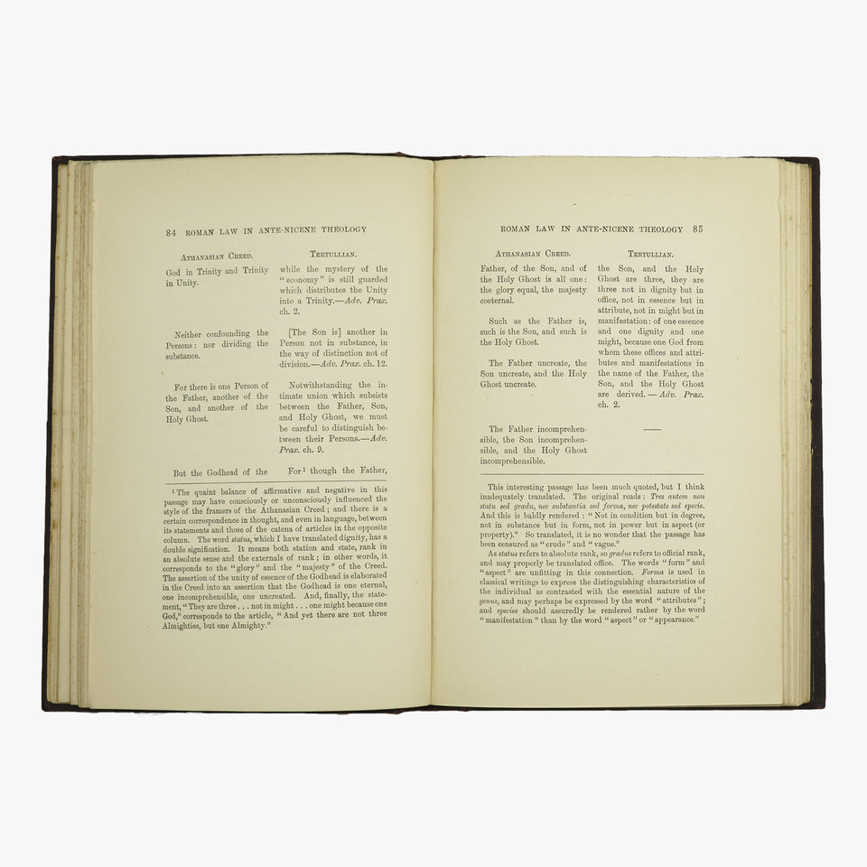 W. E. Ball. St. Paul and the Roman Law, and Other Studies on the Origin of the Form of Doctrine (T. & T. Clark, Edinburgh, 1901).
