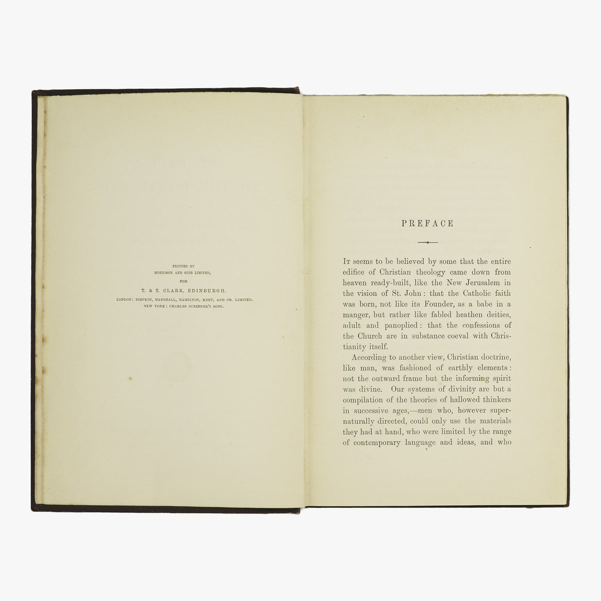 W. E. Ball. St. Paul and the Roman Law, and Other Studies on the Origin of the Form of Doctrine (T. & T. Clark, Edinburgh, 1901).