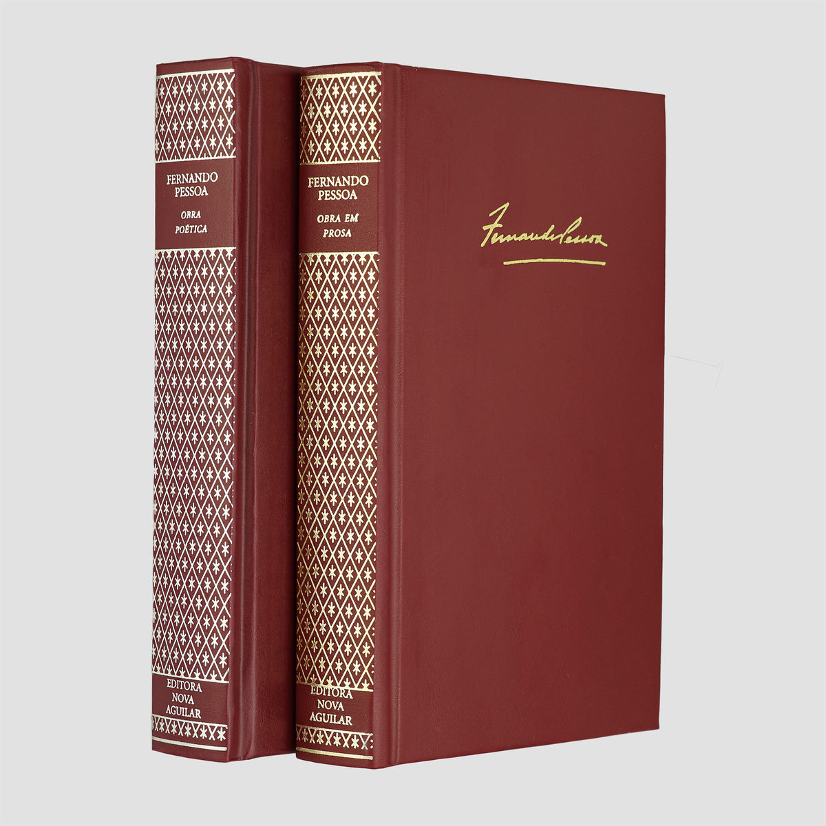 PESSOA, Fernando (1888–1935). Obras em prosa (Editora Nova Aguilar, Rio de Janeiro, 2005); Obra poética (Editora Nova Aguilar, Rio de Janeiro, 2006), 2 vols.