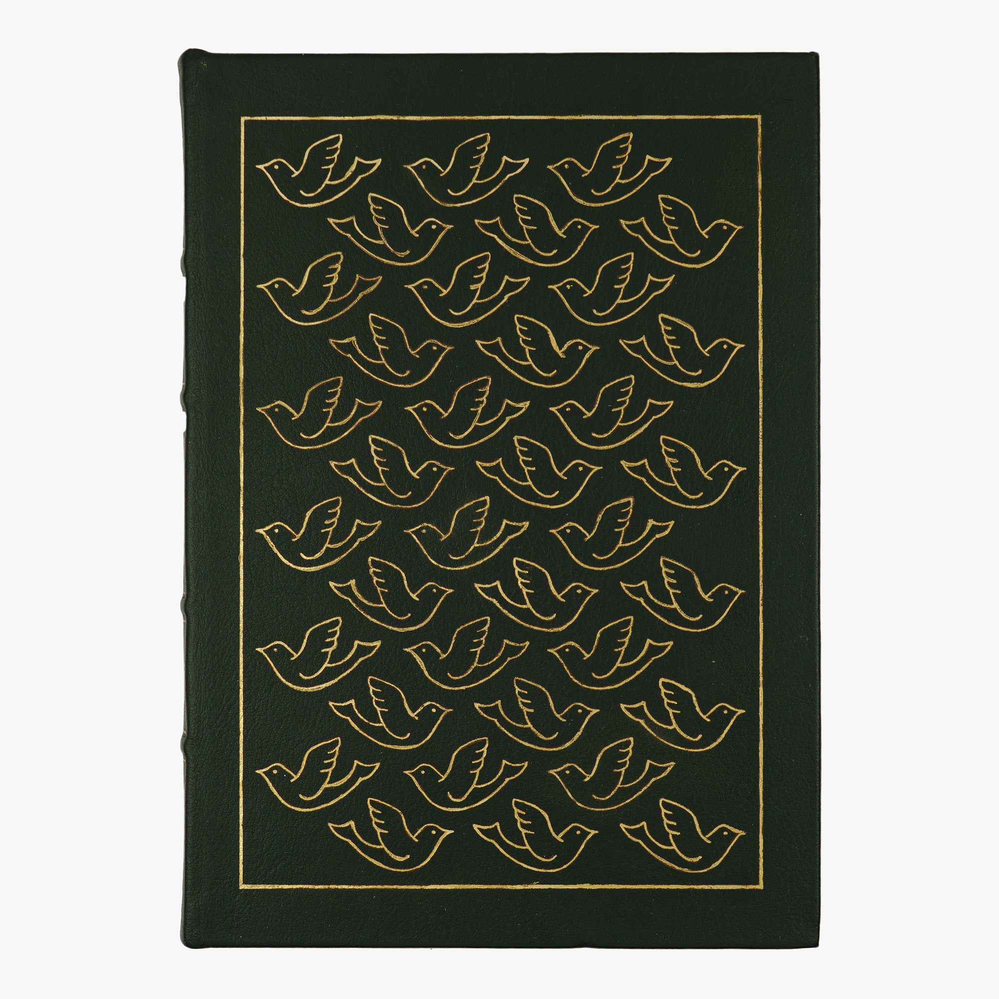 Aristophanes — The Birds · The Frogs (The Easton Press, 1979). Livro físico ilustrado. Encadernação de luxo - capa de couro com douração. Fita de leitura em cetim e cortes dourados.