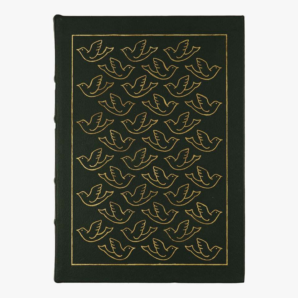 Aristophanes — The Birds · The Frogs (The Easton Press, 1979). Livro físico ilustrado. Encadernação de luxo - capa de couro com douração. Fita de leitura em cetim e cortes dourados.